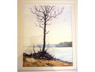 'Last Stand' Framed Watercolor