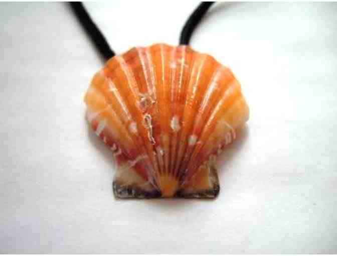 Yellow Scallop Necklace