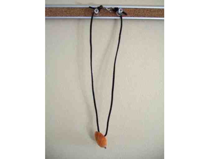 Yellow Scallop Necklace