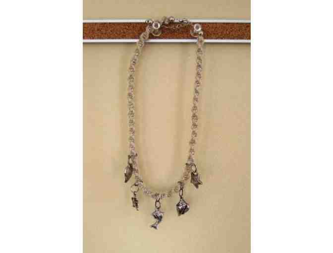 Hemp Ocean Charm Necklace