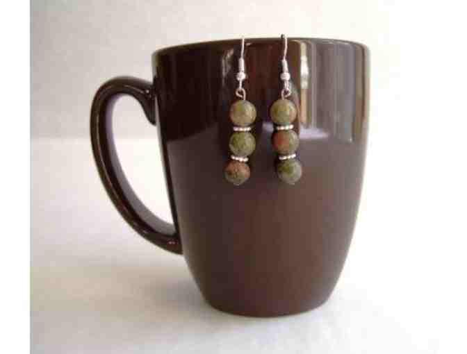 Jade Necklace & Earrings