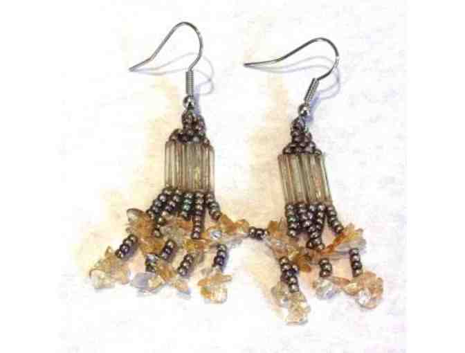 Crystal Beaded Earrings