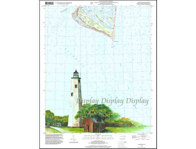 North Carolina Lighthouse Prints, Set of 6