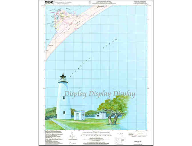 North Carolina Lighthouse Prints, Set of 6