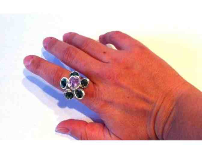 Handcrafted Crystals Ring