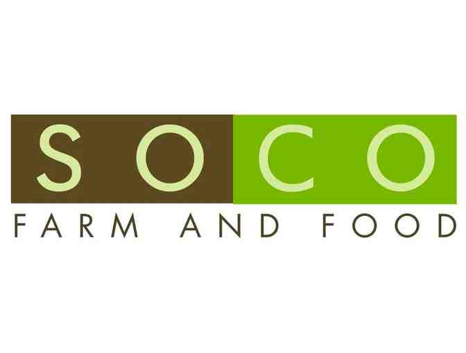 Dinner for 2 at SoCo Farm & Food
