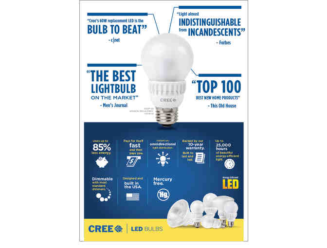 Cree 75W Light Bulbs (Pack of 6)