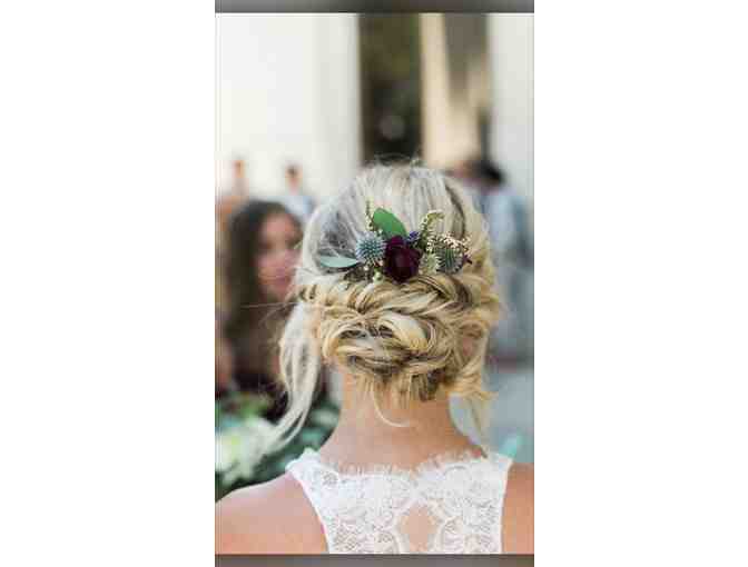 $95 Gift Certificate to Fleur de Rye Boutique Hair and Floral Services