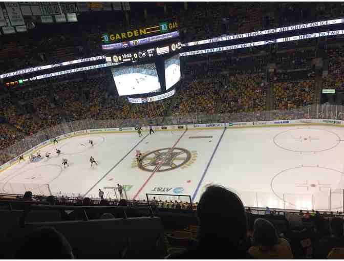 Boston Bruins-2 tickets vs. Tampa Bay   Tuesday, April 4, 2017  7pm at T.D. Garden, Boston