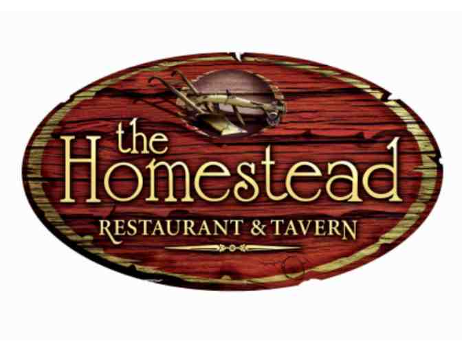 Homestead Restaurant $100 gift card
