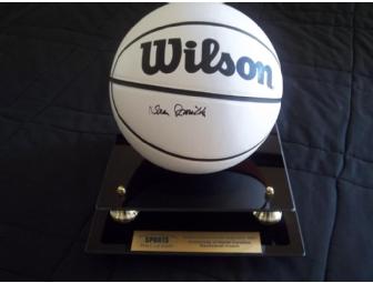 Dean Smith Autographed Basketball
