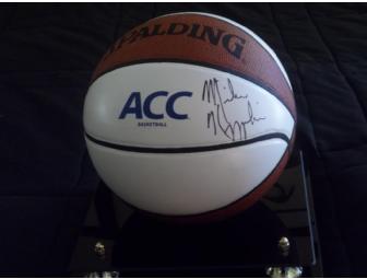 Mike Krzyzewski Autographed Basketball