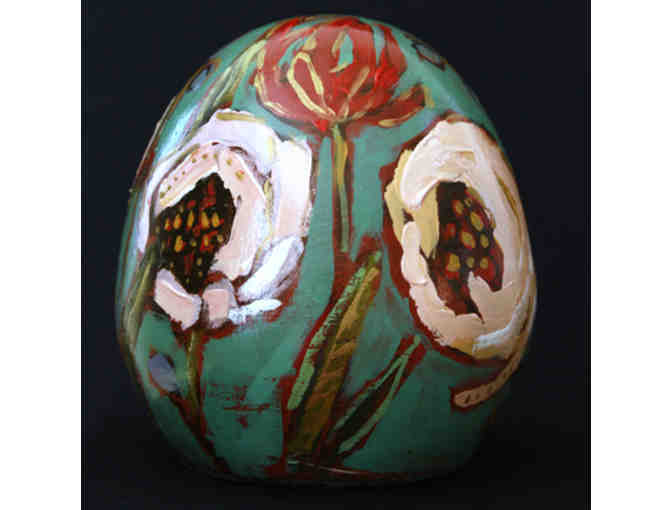 Floral Egg-Art by Amanda Norman