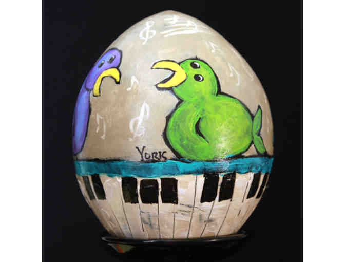 'Songbirds'  Egg-Art by Ron York
