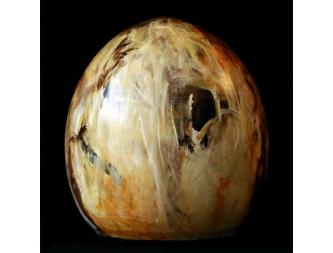 Abstract Crocodile Egg-Art by Ginger Oglesby