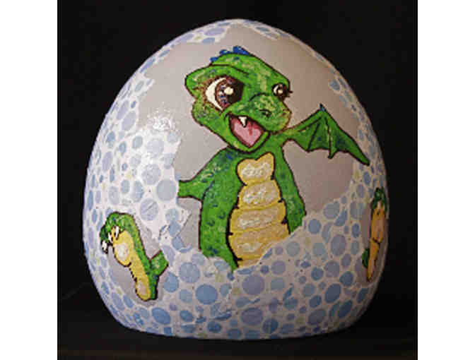 Hatching Dragon  Egg-Art by Bobby Wyckoff