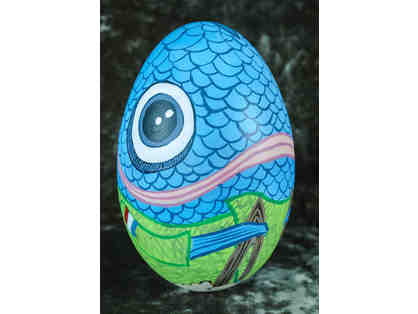 The Eggistentialist, Dragon Egg-Art by Cory Basil