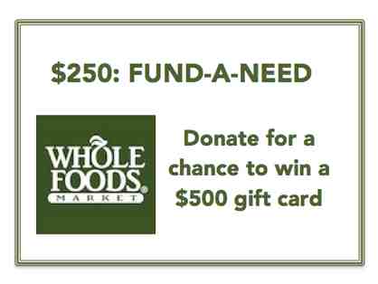 Fund-a-Need: Sponsor Planting Materials for 5 Beds