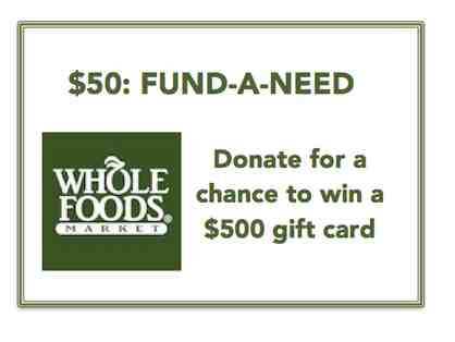 Fund-a-Need: Sponsor a Cooking Class