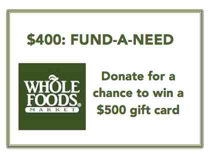 Fund-a-Need: Sponsor a Bed for the Food Pantry