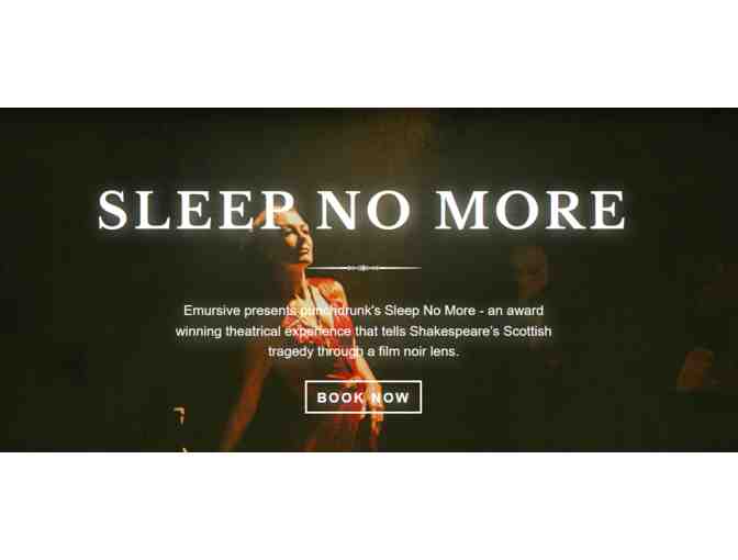 $500 Two Tickets to SLEEP NO MORE at The McKittrick Hotel - Photo 1