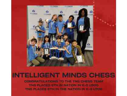 $140 Two Afterschool Vouchers for Chess with Coach O (Adia Onyango, TNS afterschool par