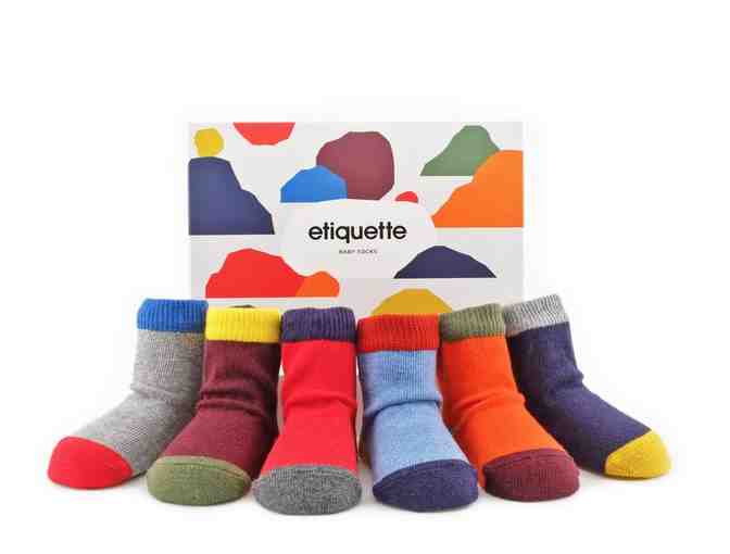 Luxury baby socks gift set - 3 boxes from Etiquette Clothiers