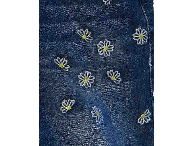 Blue Spice - Girl's Embroidered Denim Shorts size 10 (Denim #10) - Photo 3