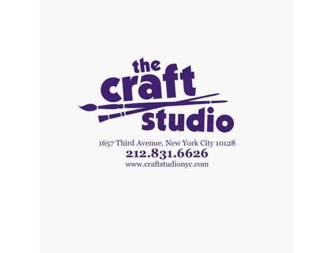 Craft Studio - 3 Classes of either Toddler Art, Little Hands, or Coolest Crafters
