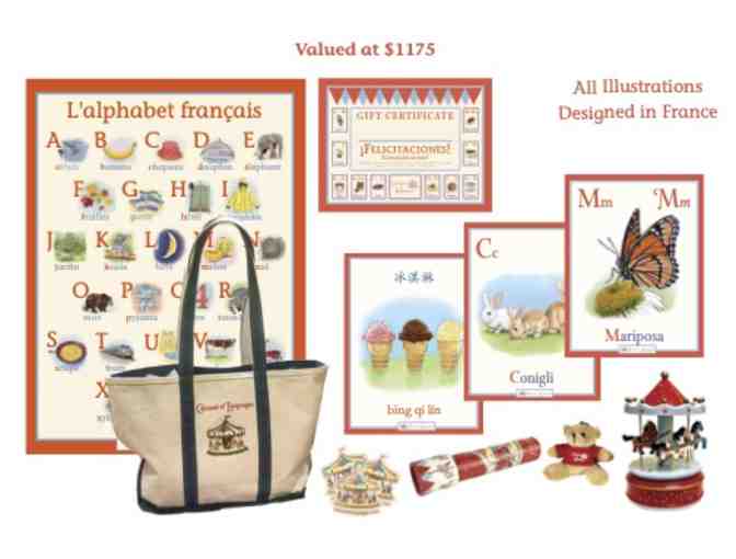 Carousel of Languages - Carousel Gift Bag with Lessons and More!