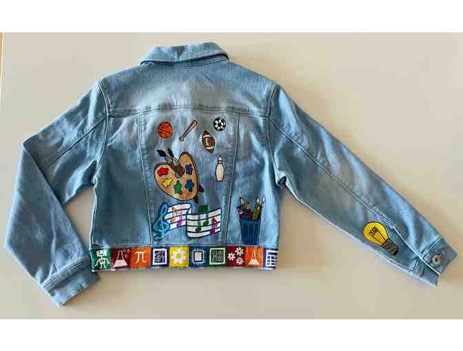 Artist Painted Denim Jacket #2