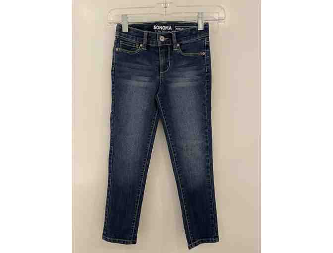 SONOMA - Ankle Jeans with Love NEST+m designs, Girls Size 6 Regular