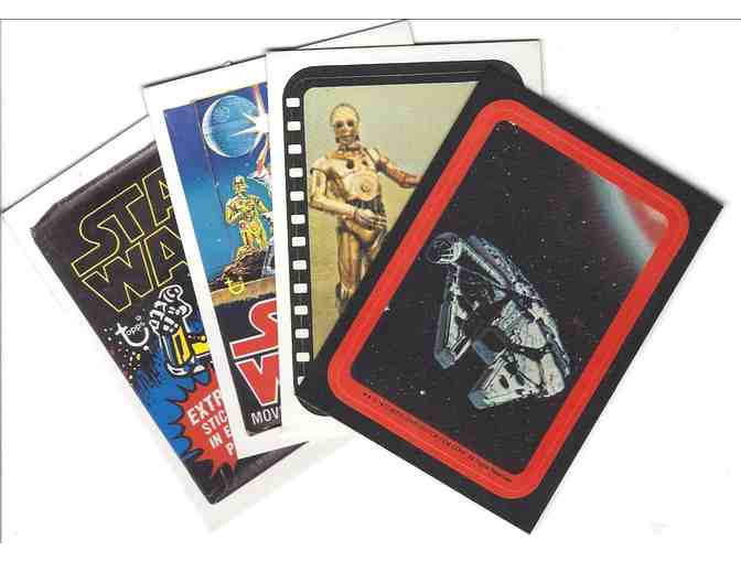 STAR WARS: The Original Topps Trading Cards Book, Vol. 1 w/ 4 BONUS cards - #1