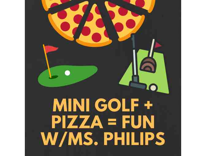 Ten Chances - Mini Golf & Pizza with Ms. Stephanie Philips #1 (10 Raffle Tickets) - Photo 1
