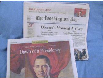 Washington Post - Inauguration Day, 2009