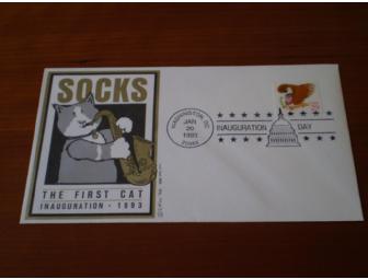 Socks the First Pootie '93 Inauguration Day Cover