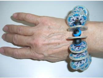 Flowered Stretch Bracelet