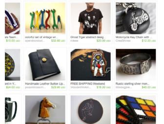 $75 Gift Certificate to Etsy.com