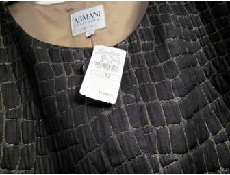 Giorgio Armani Black Elegant Chic Jacket NEW 12