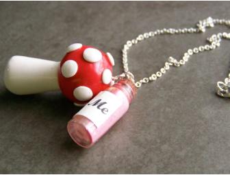 Whimsical Alice in Wonderland Necklace