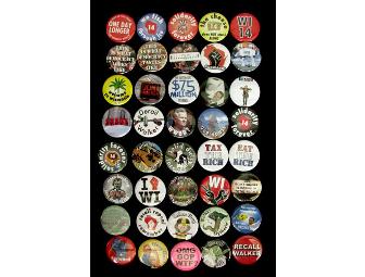 Wisconsin Uprising Buttons