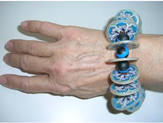 Flowered Stretch Bracelet