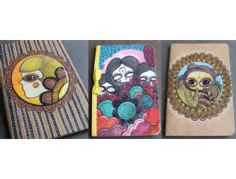 Art Print Moleskine Notebooks by Penny Poorly