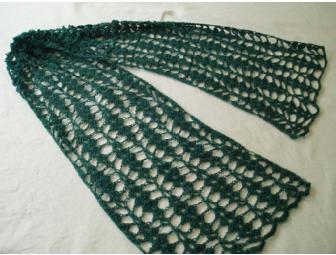 Lace Crocheted Scarf