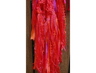 Great Orange Satan Handmade Silk Scarf