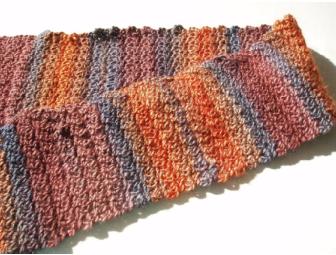 Wool/Soy Crocheted Scarf