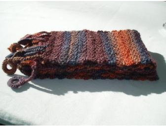 Wool/Soy Crocheted Scarf