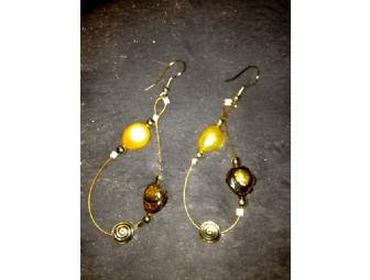 Beaded Earrings & Necklace Set