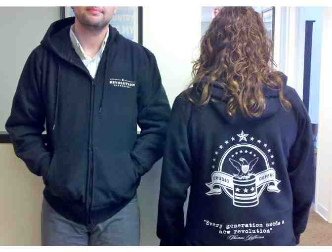 Revolution Messaging Zipper Hoodie