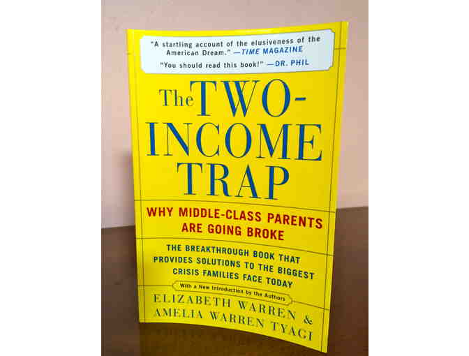 'The Two-Income Trap' Autographed by Elizabeth Warren
